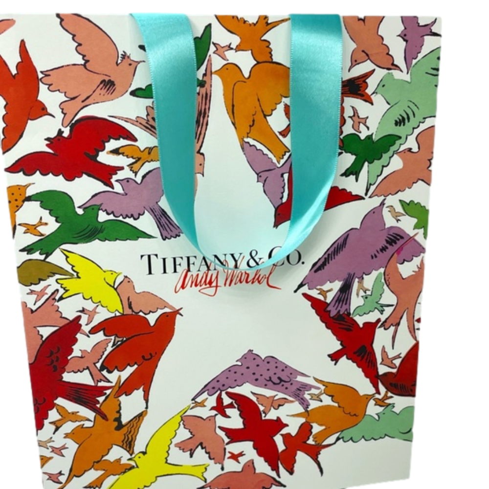 TIFFANY & CO/ANDY WALHOL Limited Edition Gift bag + extra iconic Robin's Egg bag - Picture 5 of 10